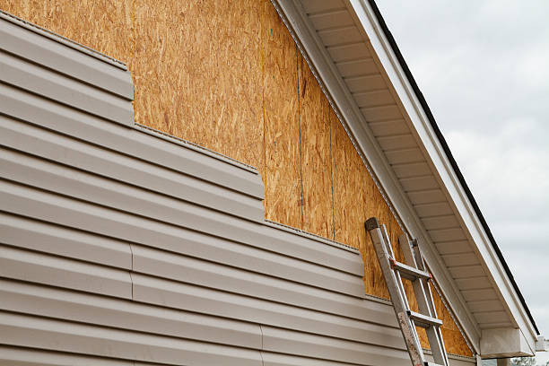 Professional Vinyl Siding technician working in West Virginia, WV
